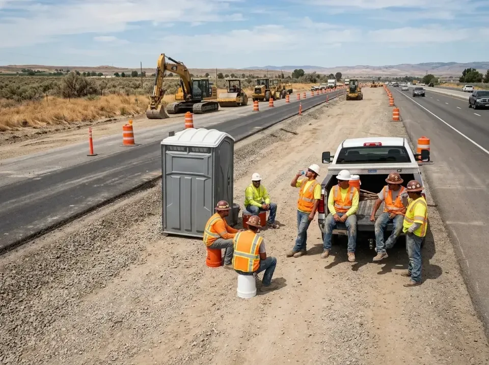 highway-road-construction-crew-007 — frequently asked questions, Porta Potty and Restroom Rentals in Greenwood, LA